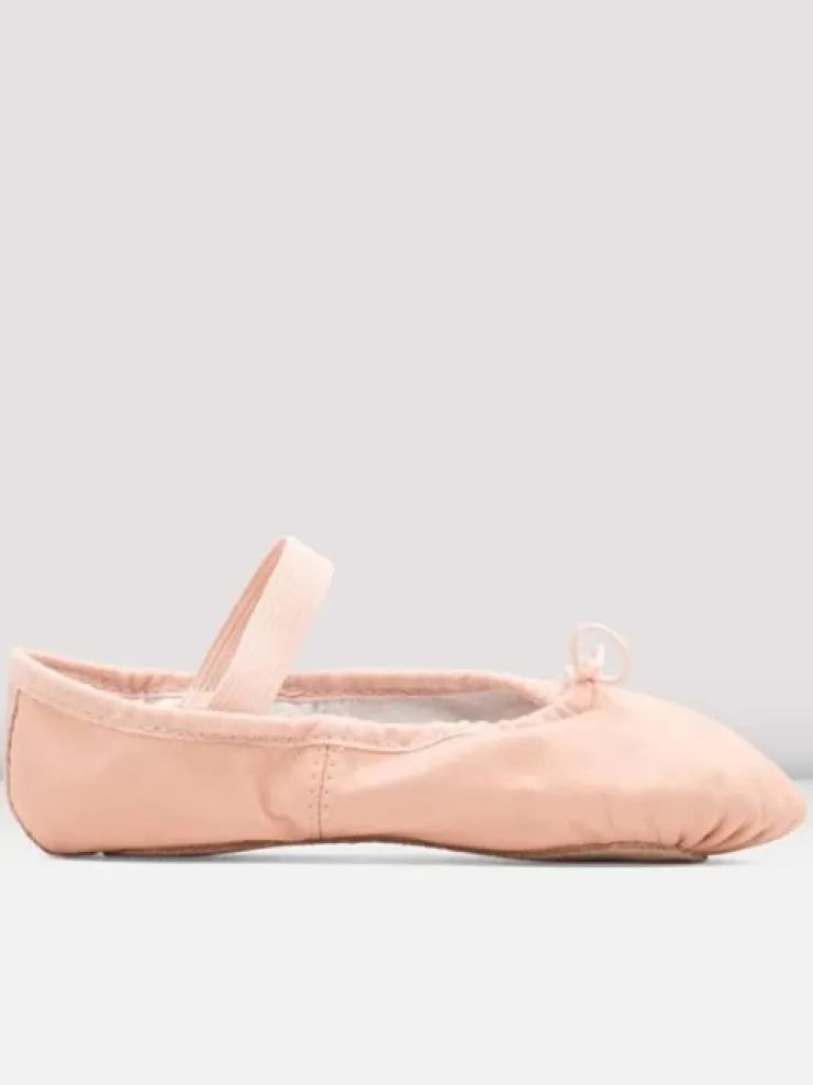 Dansebutikken Soft fuldsål balletsko/springsko Bloch skind