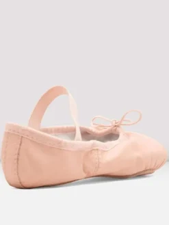 Dansebutikken Soft fuldsål balletsko/springsko Bloch skind