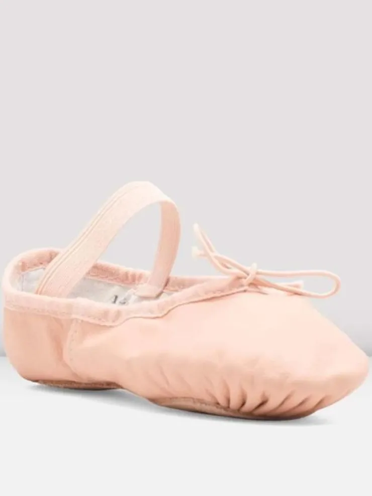 Dansebutikken Soft fuldsål balletsko/springsko Bloch skind
