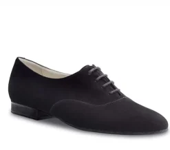 Dame Dansebutikken Sort dame dansesko Werner Kern 1,5 cm hæl