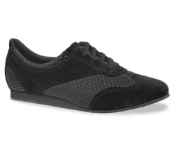 Dame Dansebutikken Sort dansesneakers vario pro med fuld sål