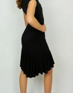 Dansebutikken Sort nederdel til dans til piger - Ready4dance
