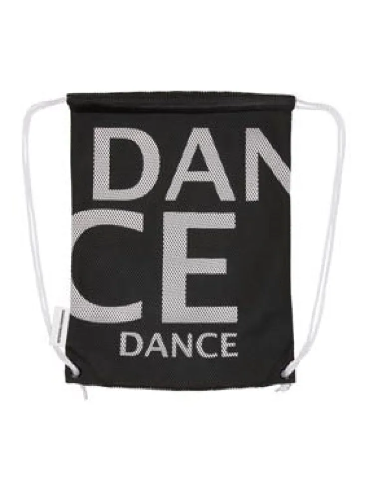 Dansebutikken Sort rygsæk med Dance skrift