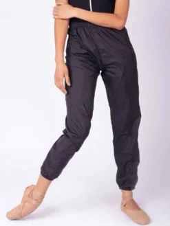 Dame Dansebutikken Sort sved bukser til warm-up Mara Dancewear