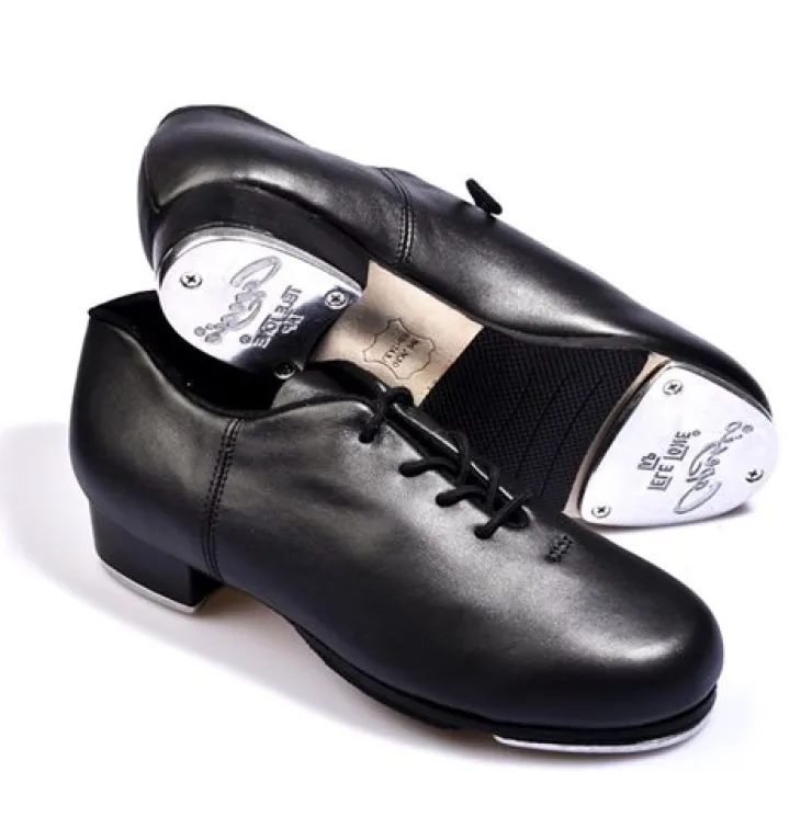 Dame Dansebutikken Stepsko Cadence sort skind Unisex model