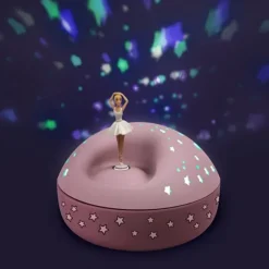 Børn Dansebutikken Stjerne projektor med musik og balletdanser.