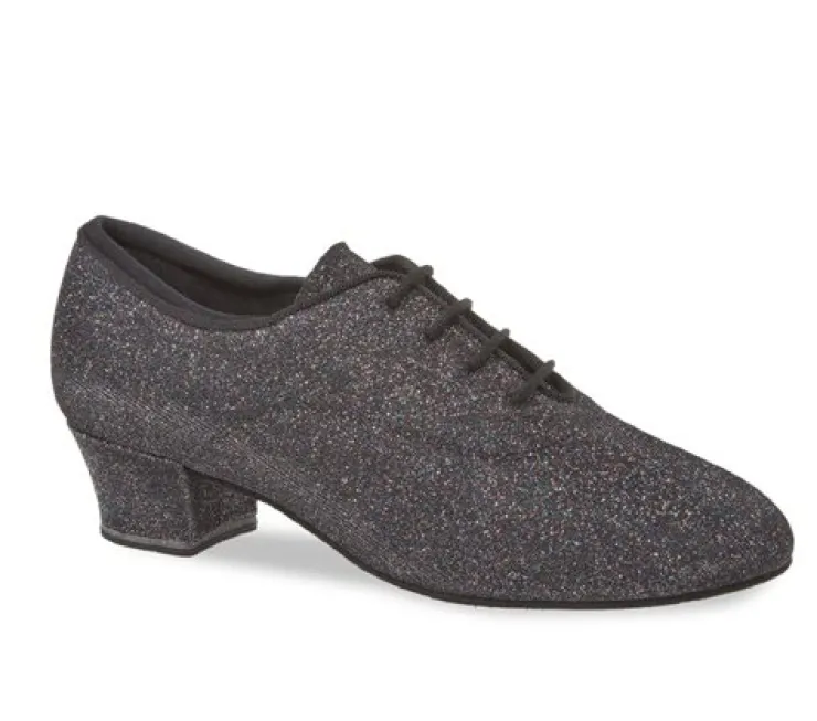 Dame Dansebutikken Træningsdansesko fra Diamant i multicolor glimmer til damer