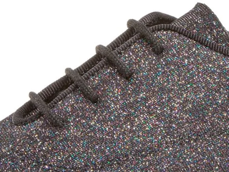Dame Dansebutikken Træningsdansesko fra Diamant i multicolor glimmer til damer