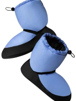 Dansebutikken Warm up boots i flot blå fra Bloch