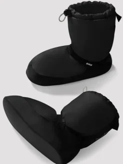 Dansebutikken Warm up sort boots Bloch til ballet og dans