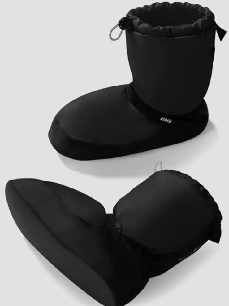 Dansebutikken Warm up sort boots Bloch til ballet og dans