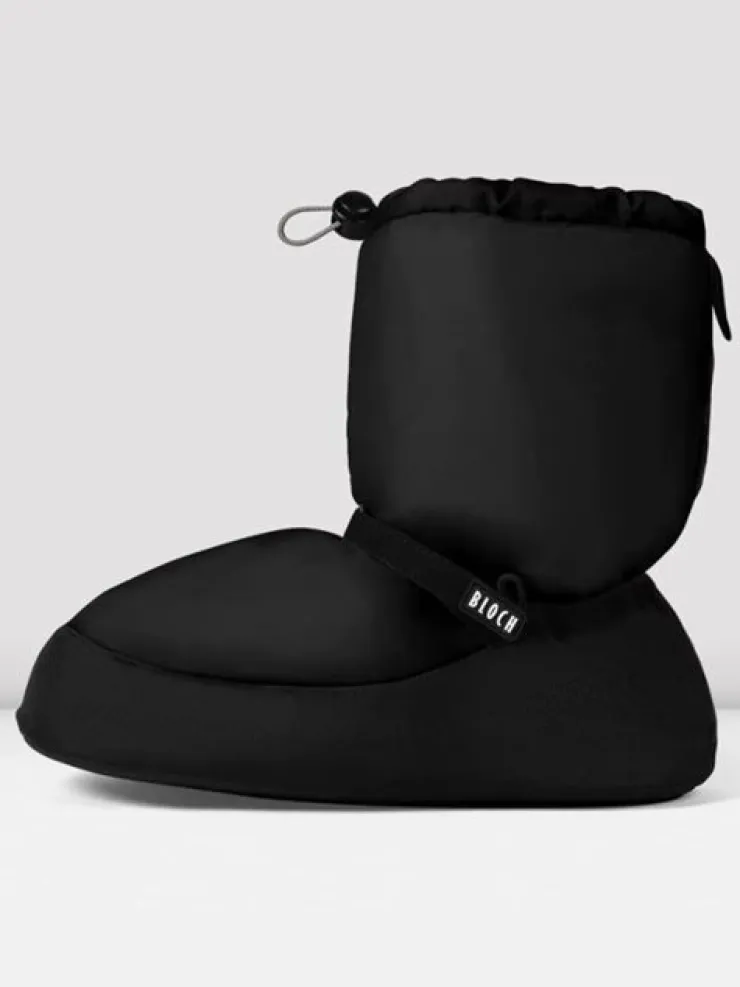 Dansebutikken Warm up sort boots Bloch til ballet og dans
