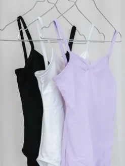 Børn Dansebutikken Wear Moi dragt med rynk til piger i lyselilla