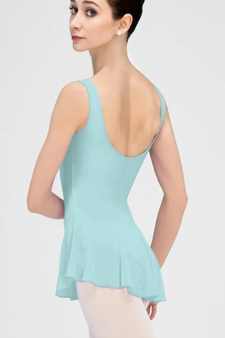 Dame Dansebutikken Wear Moi elegant lys turkis balletkjole