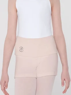 Børn Dansebutikken Wearmoi rosa strikshorts børn ballet/gymnastik