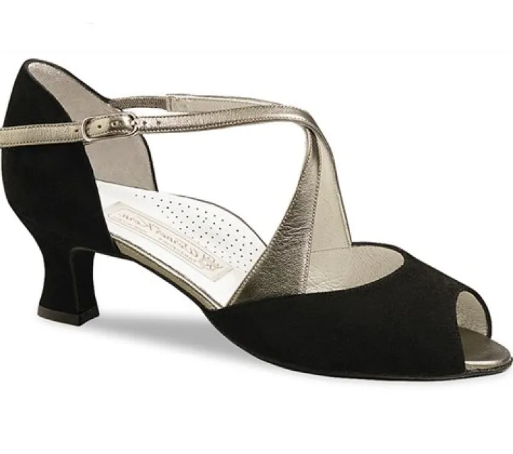 Dame Dansebutikken Werner Kern dansesko Gaby med justerbare stropper