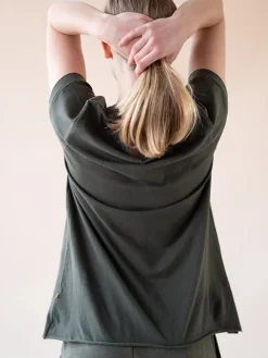 Dame Dansebutikken Yogamii blød t-shirt til træning