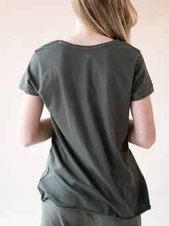 Dame Dansebutikken Yogamii blød t-shirt til træning